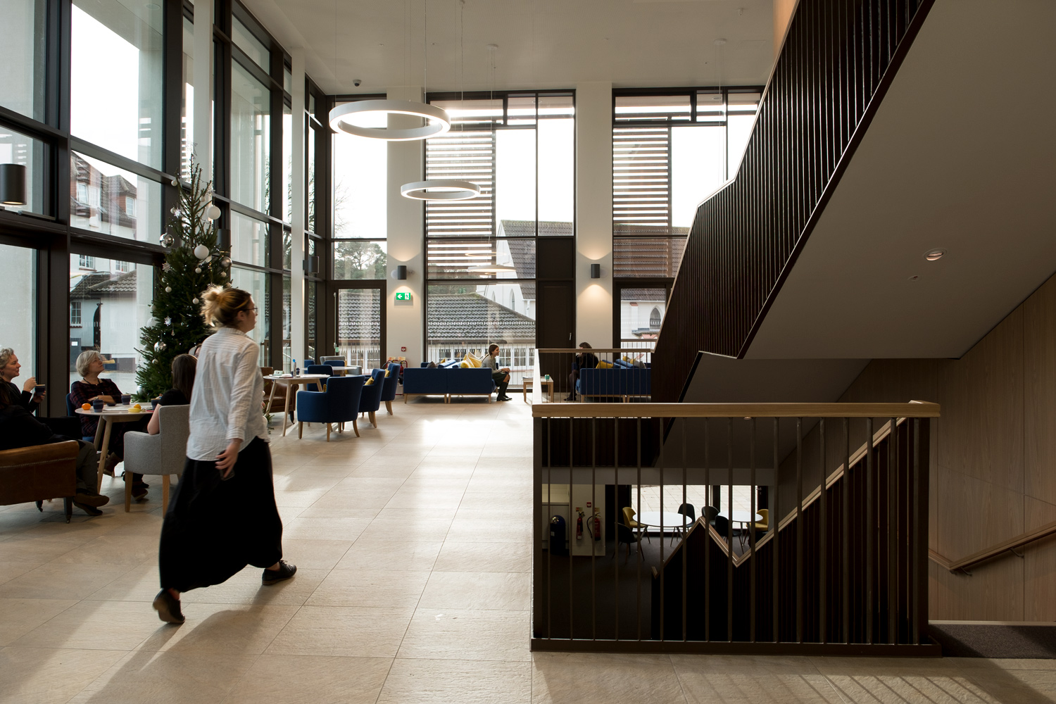 Interior reception space Downe House